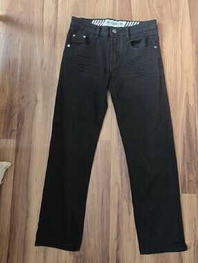 RGSTR Black Kids 10 Pull on Denim Jeans With Moderate Stretch